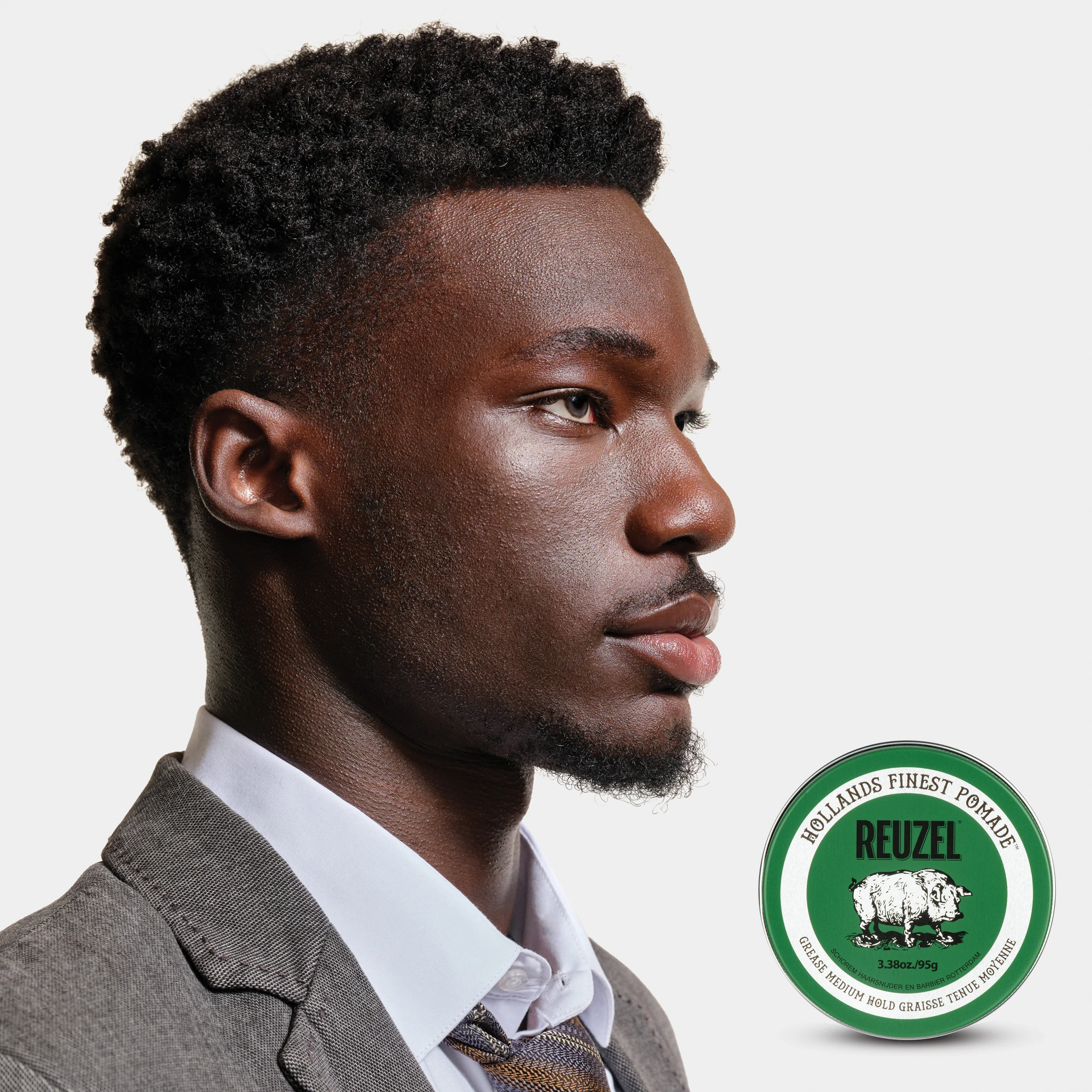 Green Grease Medium Hold Pomade - Image 3