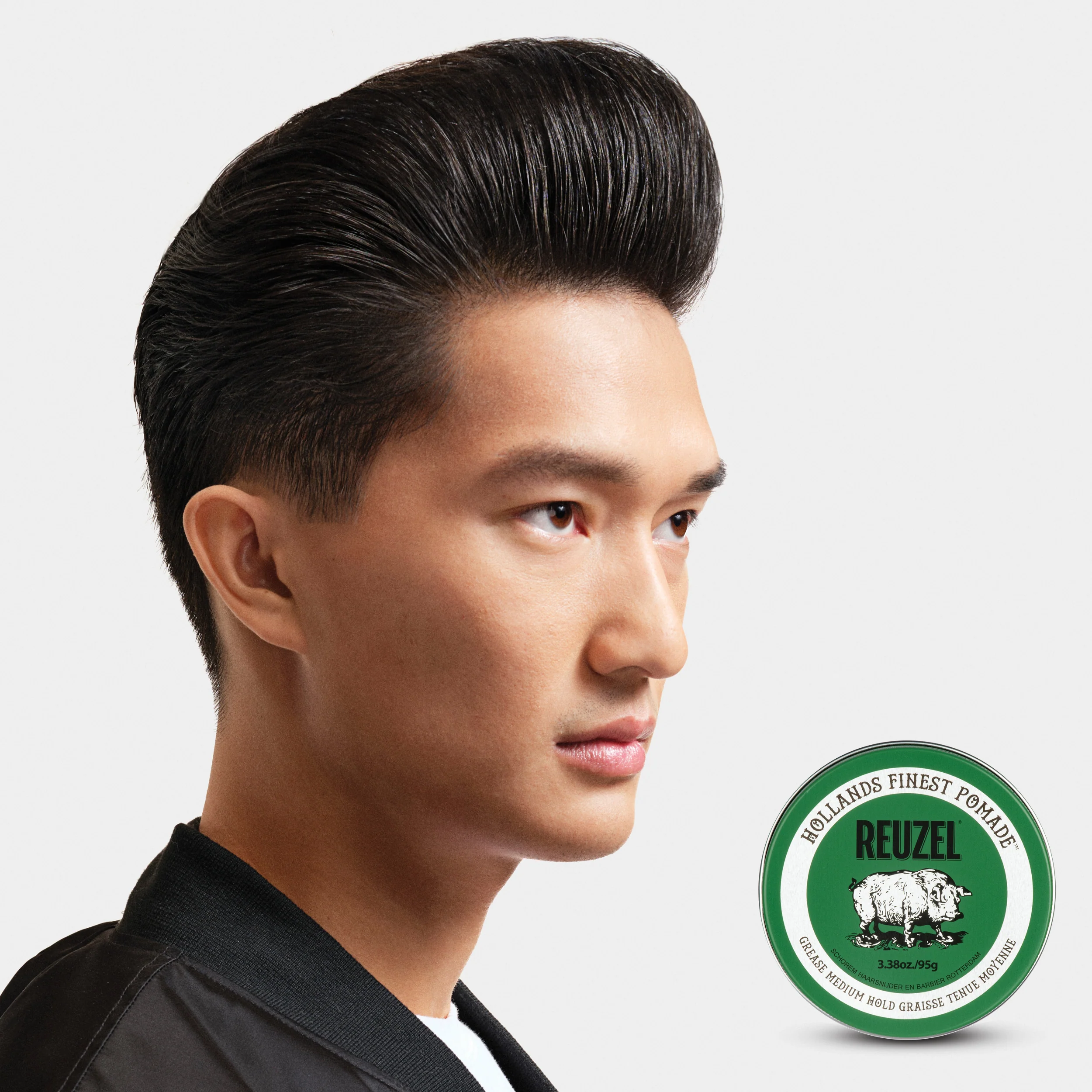 Green Grease Medium Hold Pomade - Image 7