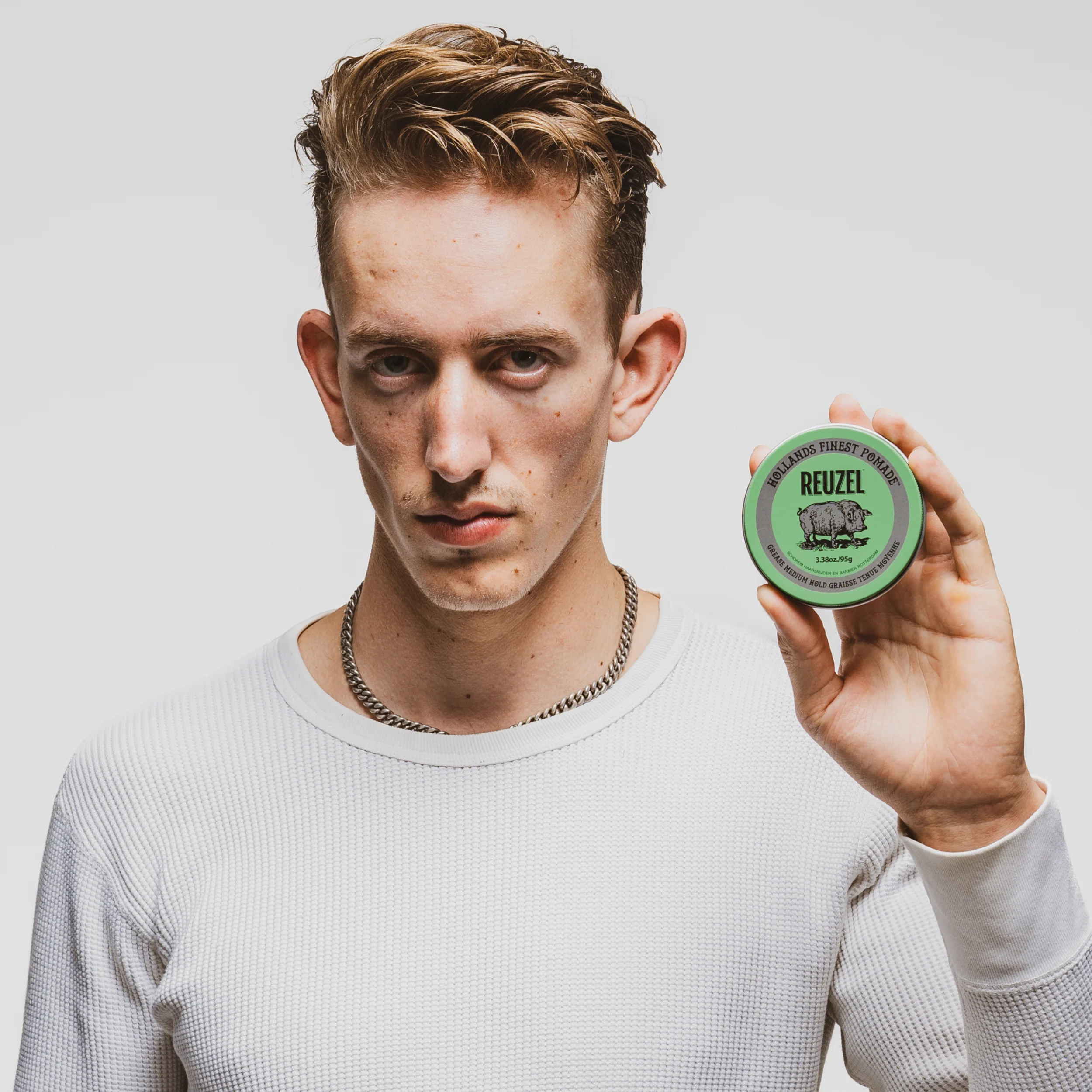 Green Grease Medium Hold Pomade - Image 8