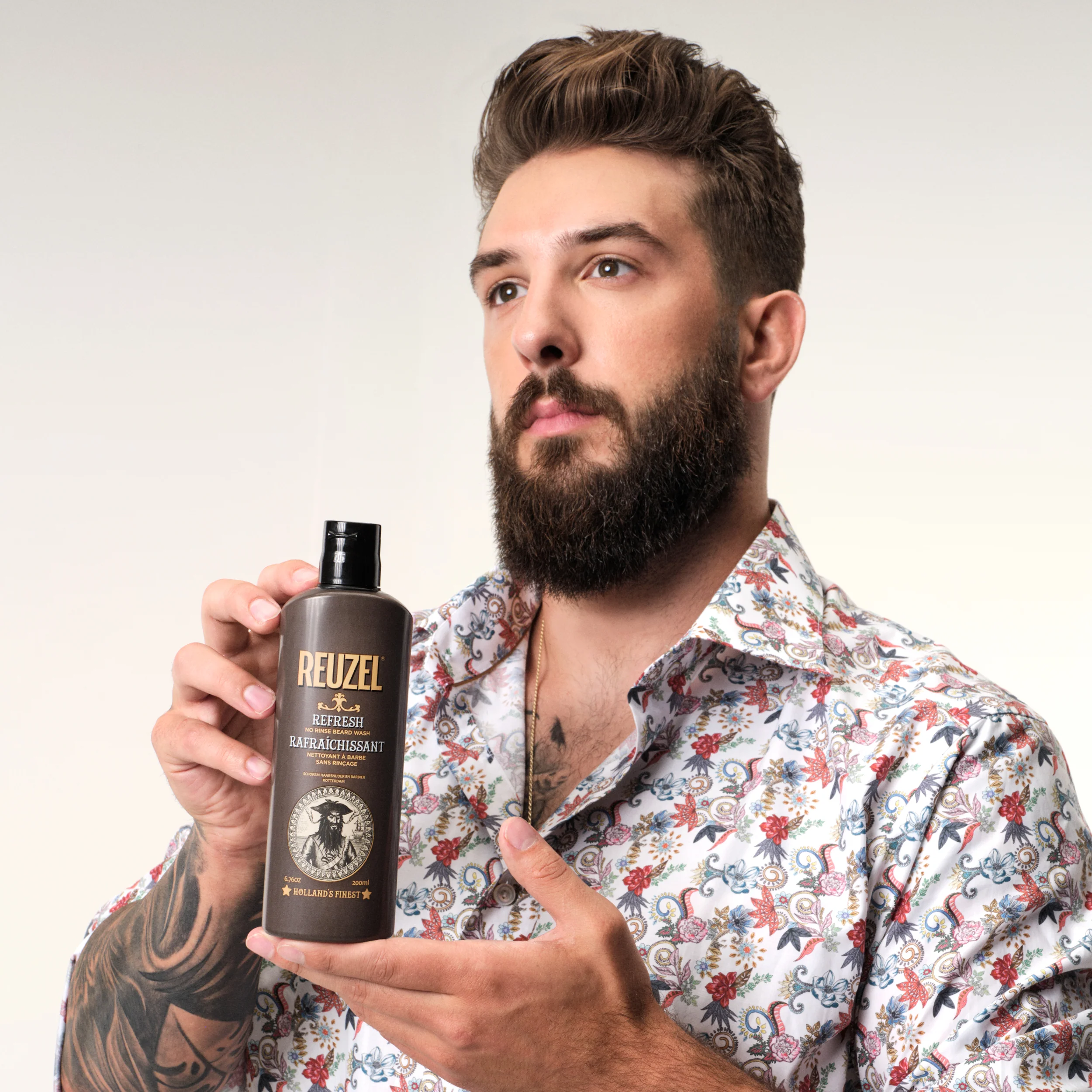 REFRESH No Rinse Beard Wash - Image 3