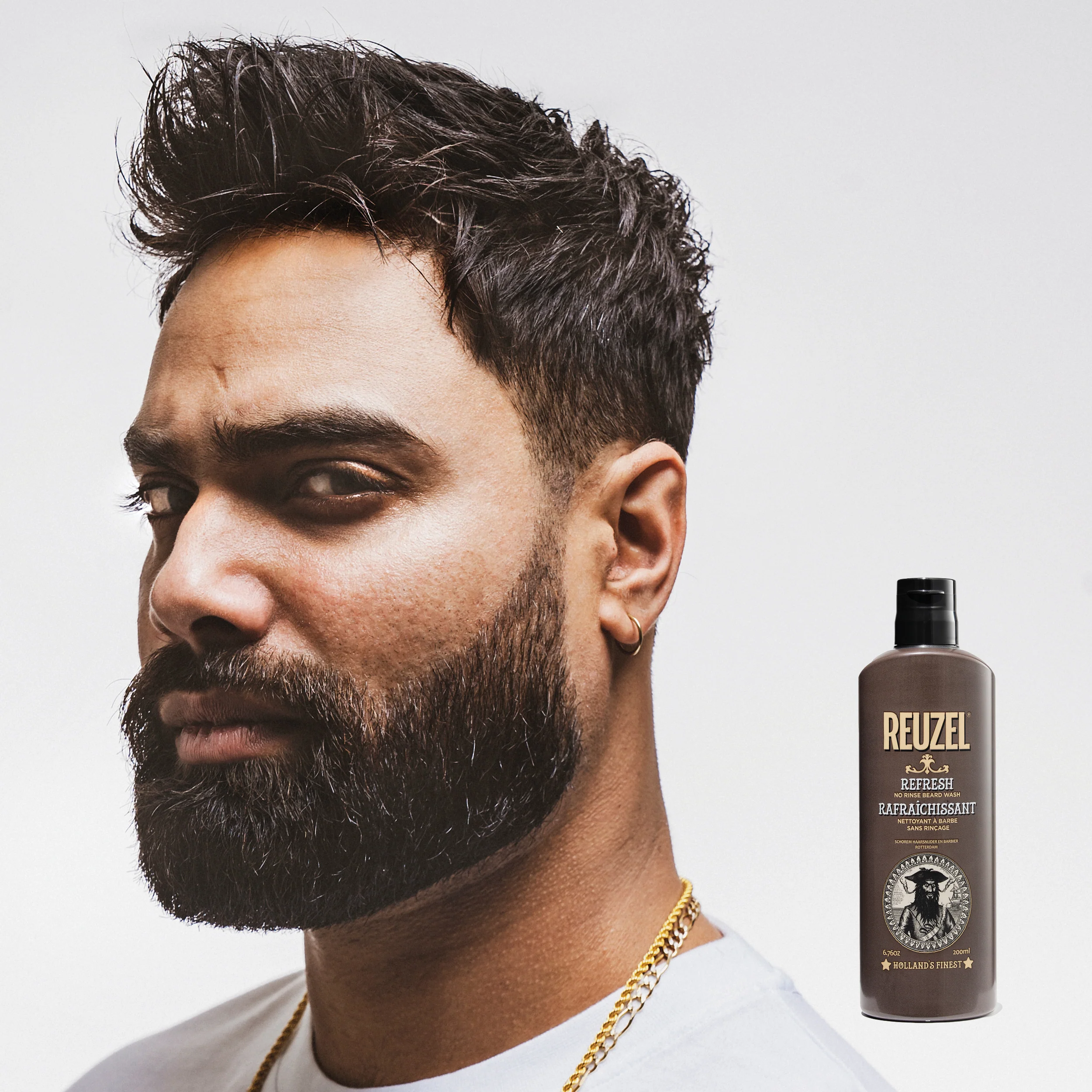 REFRESH No Rinse Beard Wash - Image 7