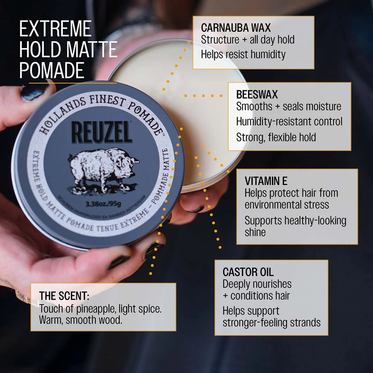 Extreme Hold Matte Pomade - Image 7